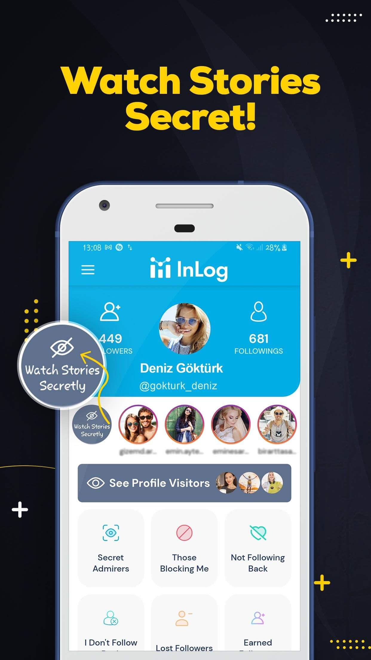 Скачать InLog v2.0.2 apk на Андроид бесплатно